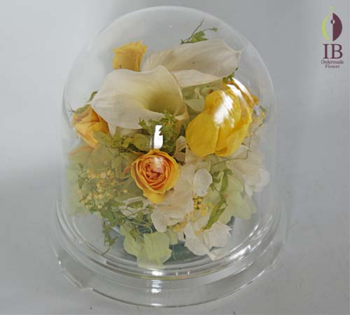 ひまわりプリザーブド プリザードフラワー