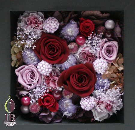 プリザ　バラ　オバジーン