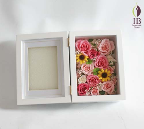 12輪のバラ プリザードフラワー オーダーメイド