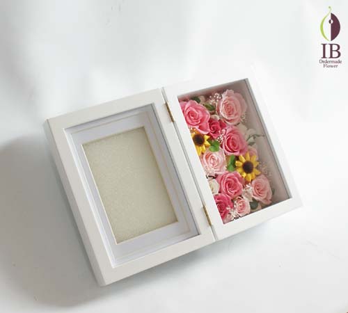 フォトフレーム ダズンローズプリザーブド