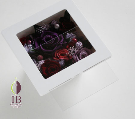 ブリザーブドフラワー　フレーム花