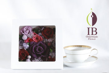 ティーカップとの大きさの比較