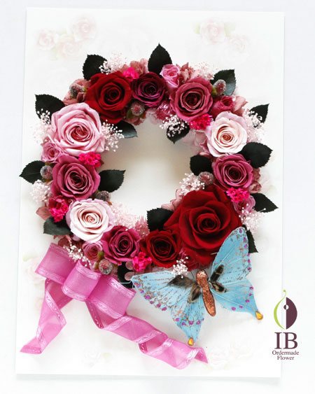 プリザーブフラワー オーダー リース