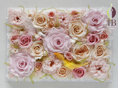 プリザーブフラワー 出産お祝い