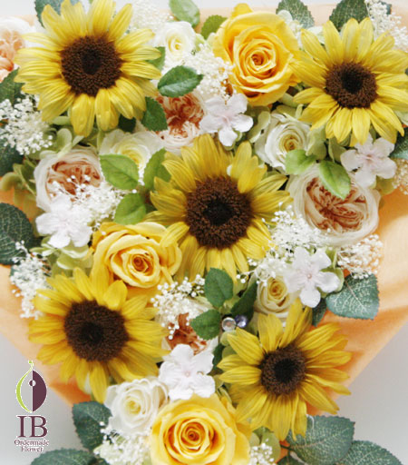 プリザーブフラワー 向日葵