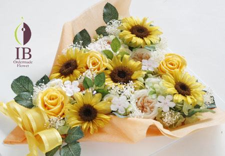 プリザーブフラワー 向日葵