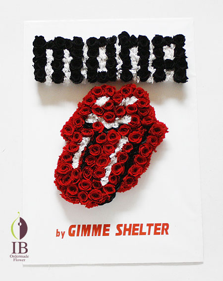 プリザ バラ レッド