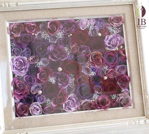 フレーム装飾
バラプリザーブド