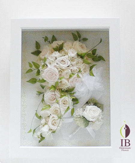 プリザードフラワー オーダーメイド リメイク ブーケ