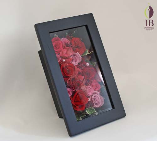 バラのプリザーブド プリザードフラワー オーダーメイド