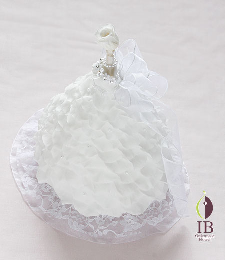 プリザーブ　バラ　ピュアホワイト