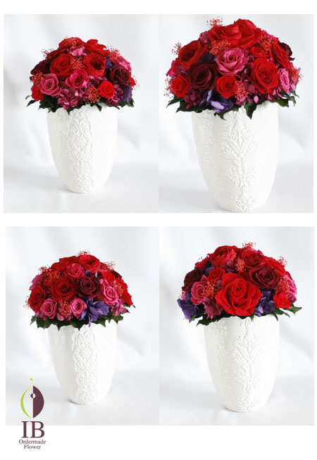 プリザーブフラワー リビング装飾