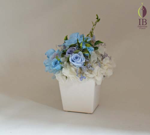 御両親贈呈用プリザーブド プリザードフラワー オーダーメイド