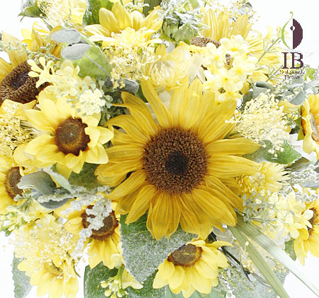 プリザーブドフラワー ヒマワリアレンジ