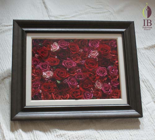 還暦御祝プリザーブド プリザードフラワー オーダーメイド