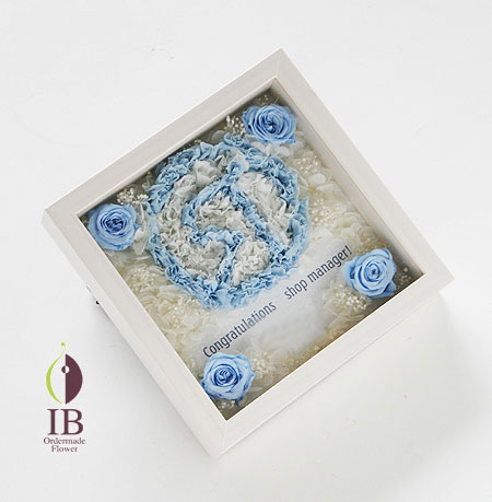 プリザーブドフラワー メッセージボード