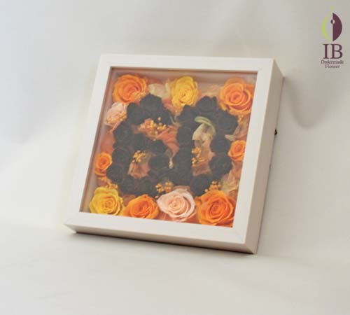 還暦御祝プリザーブド プリザードフラワー オーダーメイド