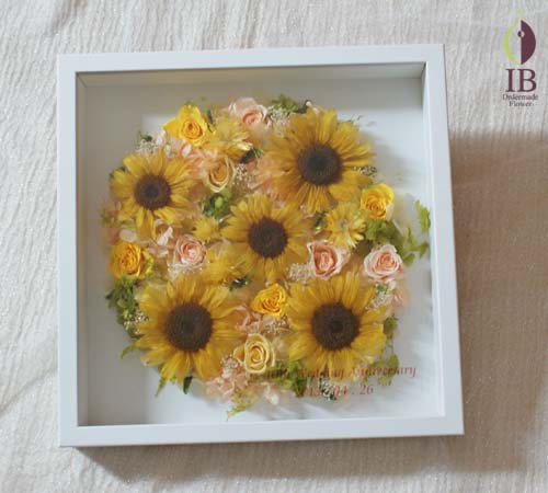 結婚10周年記念プリザーブド プリザードフラワー オーダーメイド