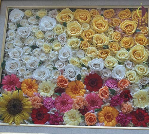 お花アップ プリザードフラワー