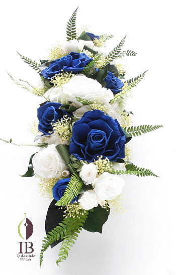 プリザードフラワー オフィス装飾 横長アレンジ