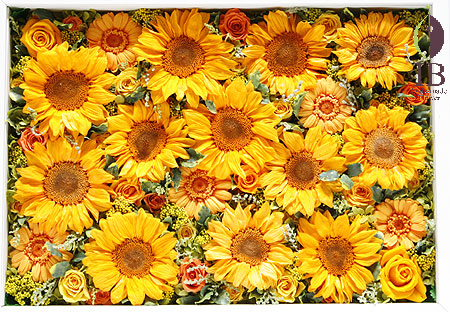 プリザ ひまわり