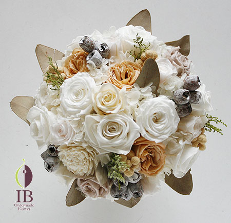 プリザーブドフラワ- リビングのお花