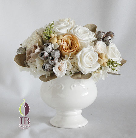 プリザ アンティークアレンジ