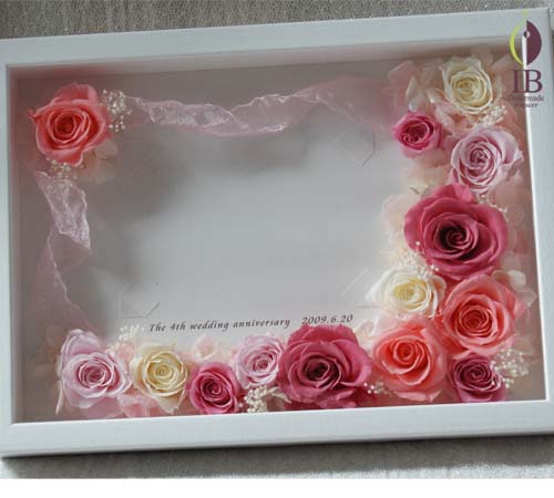 フレーム装飾
バラプリザーブド