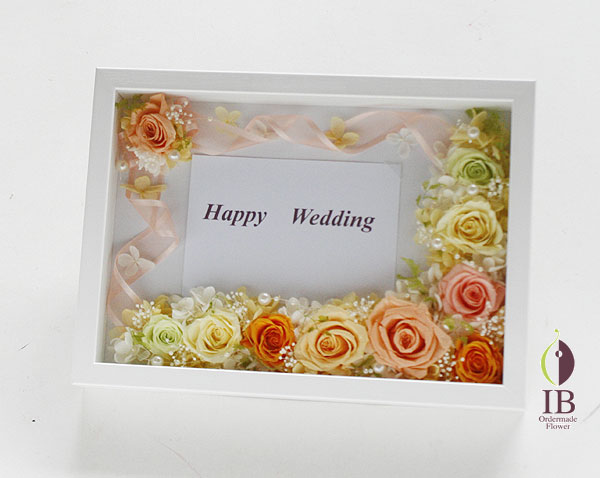 プリザーブドフラワ- 結婚 お祝い