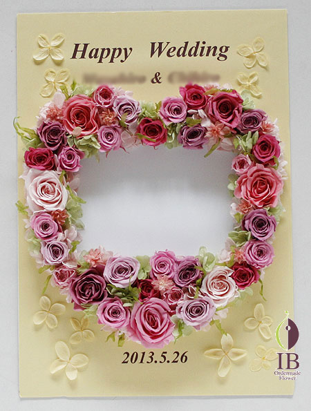 プリザ バラ プリンセスピンク