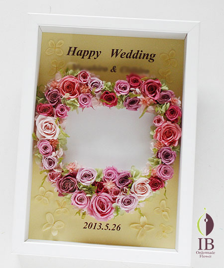 プリザーブドフラワー メッセージボード