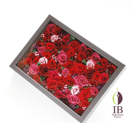 プリザーブドフラワー バラ アゼリア