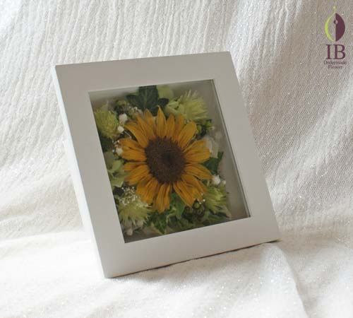 プリザ 元気なひまわり