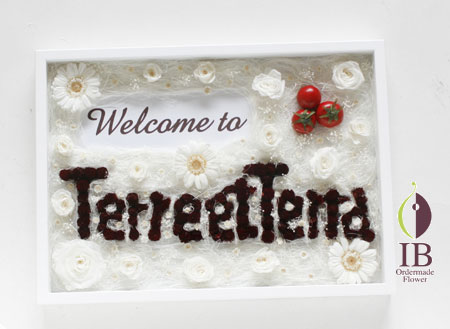 プリザーブドフラワ- 結婚 お祝い ウェルカムボード