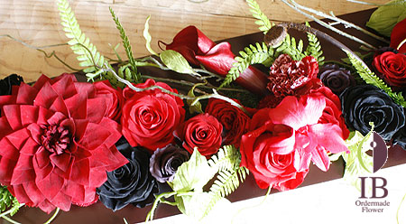 プリザーブドフラワー デンドロビウム ホットピンク