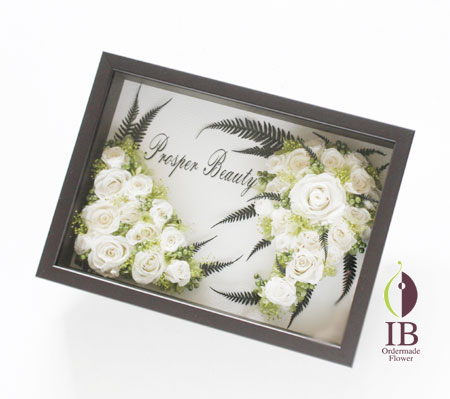 プリザーブドフラワー メッセージボード