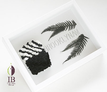 プリザーブドフラワー ロゴモチーフ