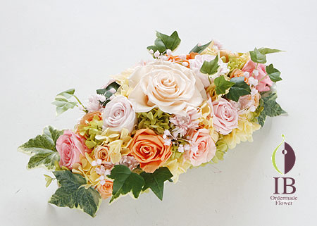 プリザーブドフラワー バラ キャンディピンク