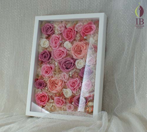 改装プレゼント花 プリザードフラワー