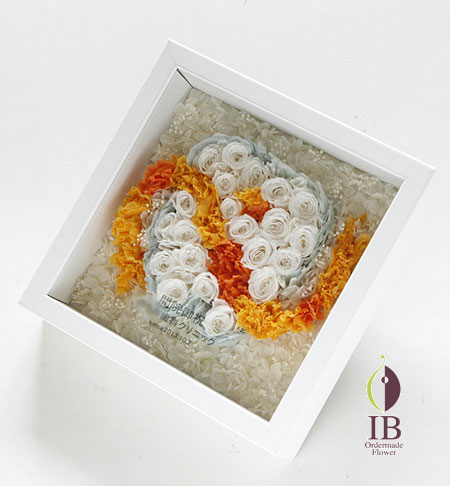 プリザーブドフラワー アジサイ 白