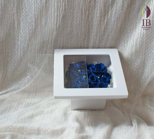 アクリルがスライドします
バラプリザーブド