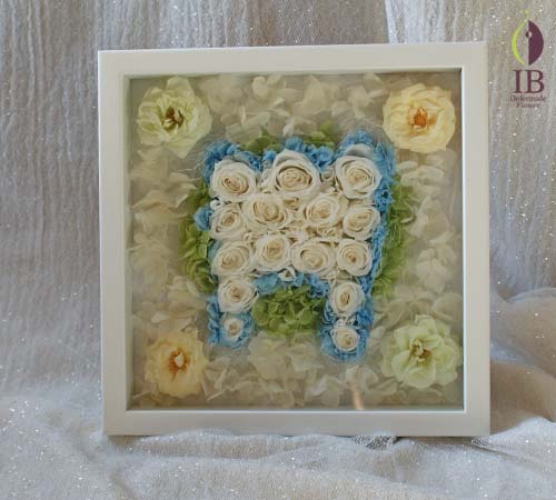 プリザーブド開業御祝プレゼント プリザードフラワー オーダーメイド