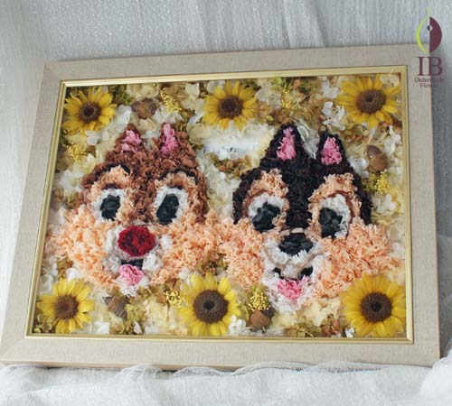 サプライズプレゼントプリザーブド プリザードフラワー