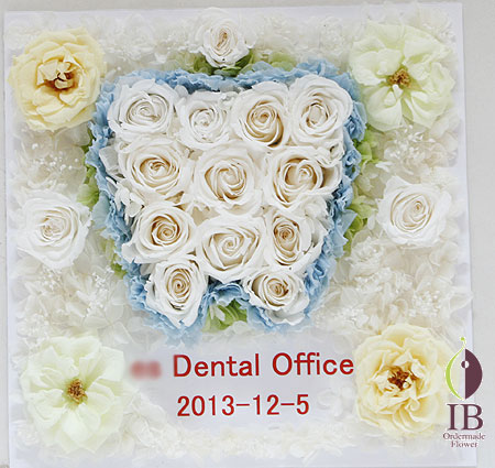 プリザ　バラ　ピュアホワイト