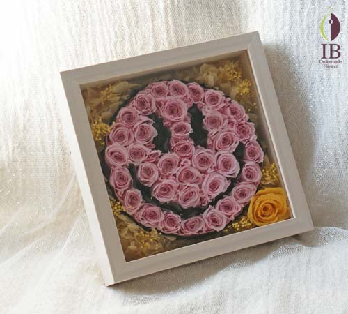 プリザーブド フレーム装飾 オーダーメイド