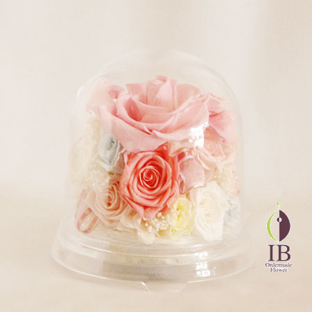 オーダーメイド ピンクバラのアレンジ