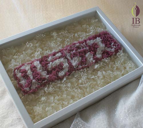 フレーム装飾
カーネーションプリザーブド