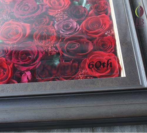 バラ60輪 プリザードフラワー