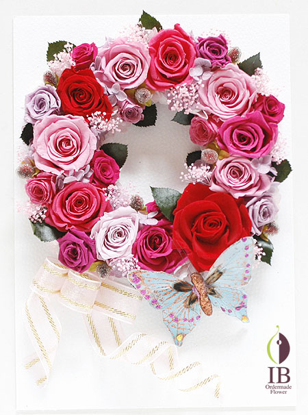 プリザーブフラワー オーダー リース