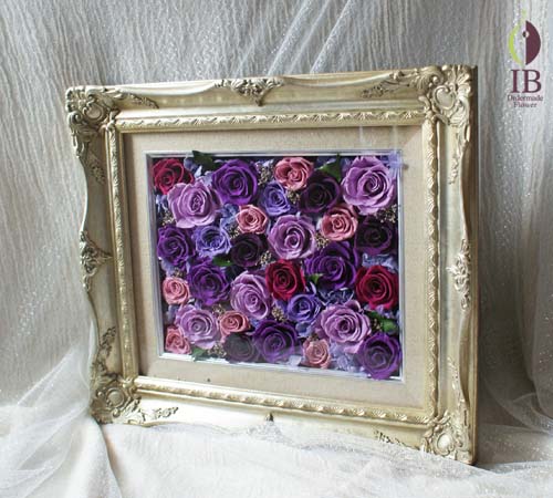 バラのプリザーブド プリザードフラワー オーダーメイド